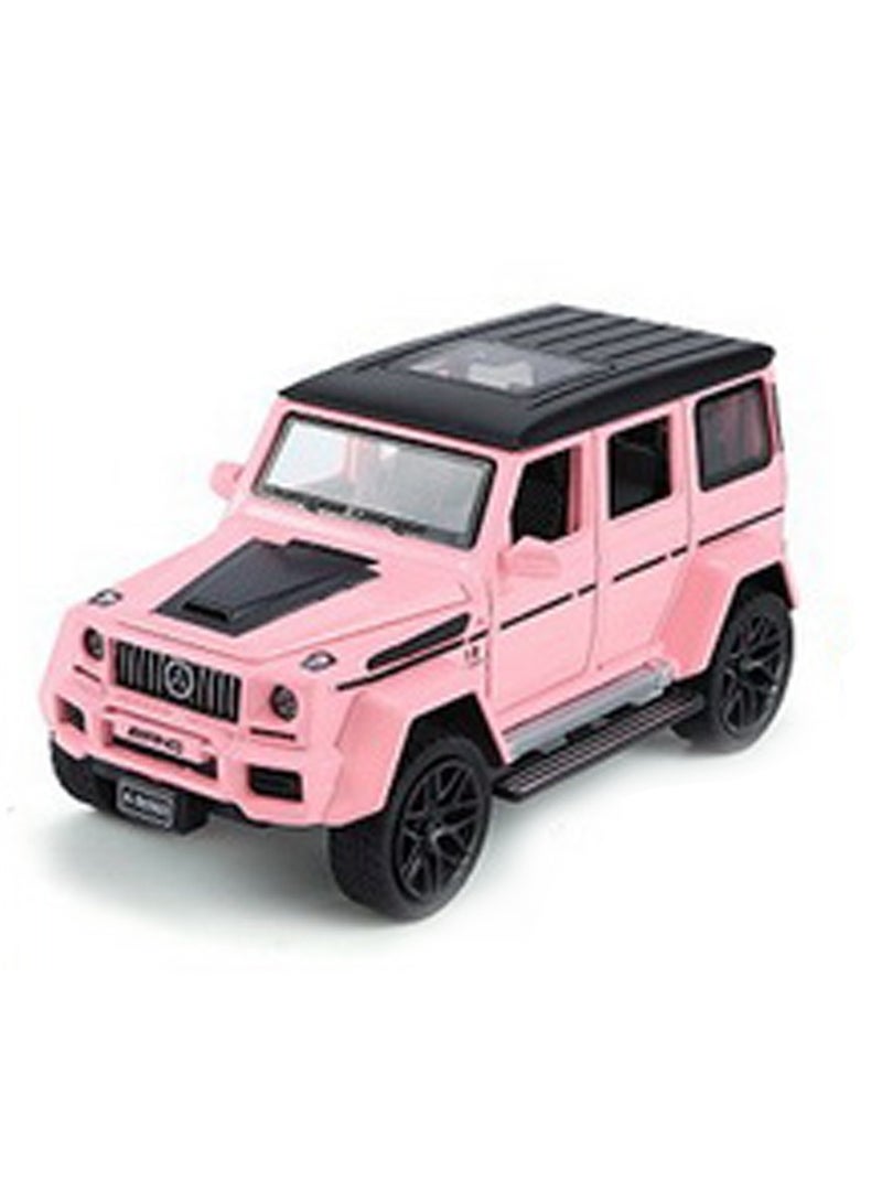 توي لاند نموذج سيارة رياضية متعددة الاستخدامات على الطرق الوعرة بمقياس 1:32 مع غطاء وأبواب قابلة للفتح، هدية مثالية لهواة جمع السيارات