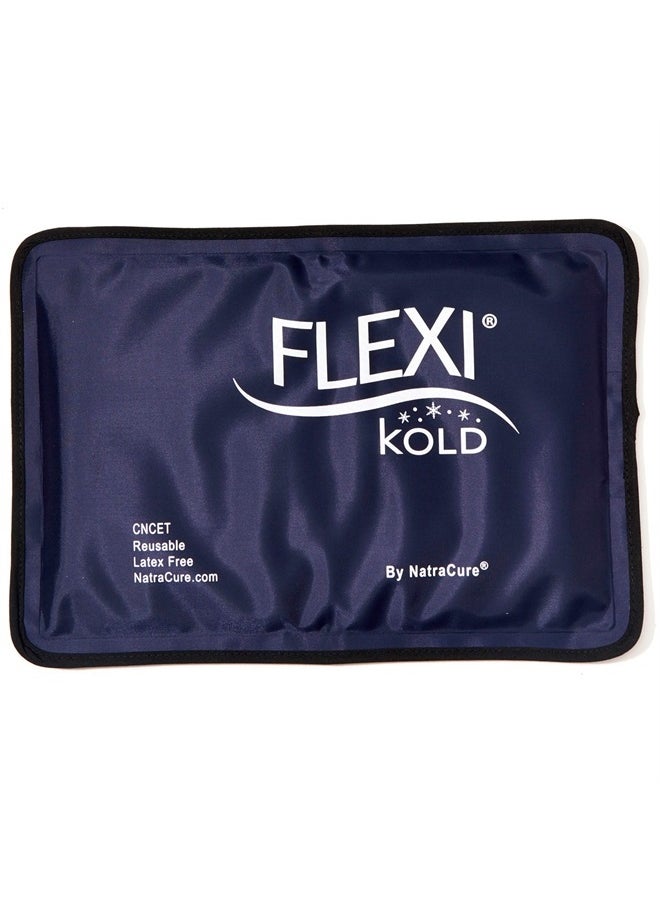 FlexiKold Gel Soft Flexible Ice Packs for Injuries - Reusable Freezer Cold Pack, Cold Compress & Cooling Gel Pad for Face, Shoulder, Hip, Leg, Arm, Ankle & Foot Injury - Medium - 7.5” x 11.5” - pzsku/ZDA834B4659BD05B0CE20Z/45/_/1715476512/e9cd5807-dad7-4441-942b-67f461135e8a