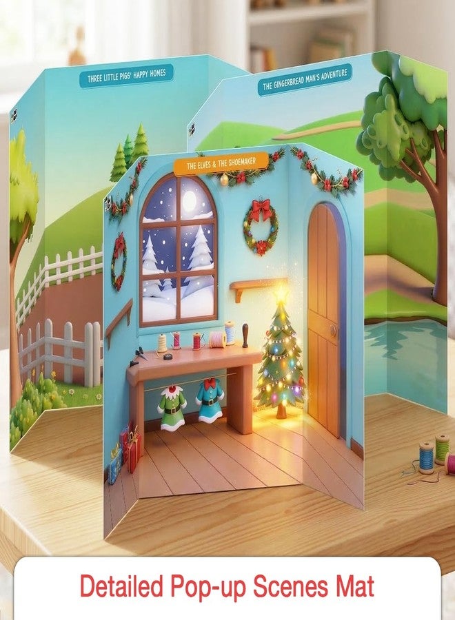 GiniMini Origami Story Theatre – DIY Art & Craft Kit for Kids | Origami Puppet Show with Storytelling Mats | Screen-Free Creative Learning Toy | Birthday & Return Gift for Boys & Girls | Age 4 5 6 7 Years - Image 5