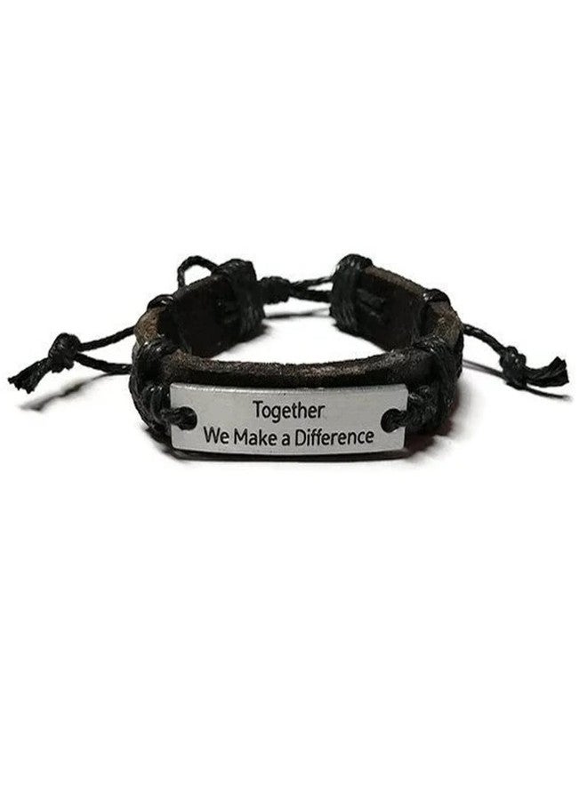 SORELLAZ Sorella'z Together We Make A Difference Black Charm Bracelet - Image 1