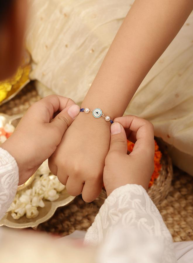 Bonkids Twist Cord Rakhi with Sleek Frame Charm - Image 5