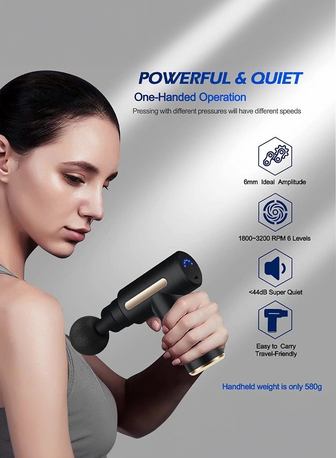 Occuwzz Muscle massager electric handheld deep myofascial massage to regulate body pain relief fitness yoga low noise  - Image 5