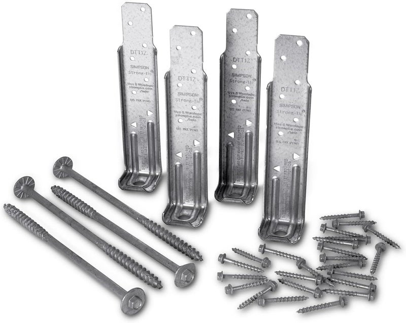 Simpson StrongTie Simpson Strong Tie DTT1Z-KT Deck Tension Tie Kit - Image 1