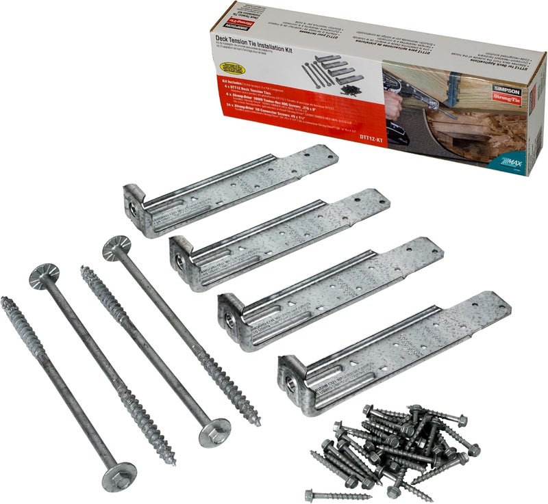 Simpson StrongTie Simpson Strong Tie DTT1Z-KT Deck Tension Tie Kit - Image 2