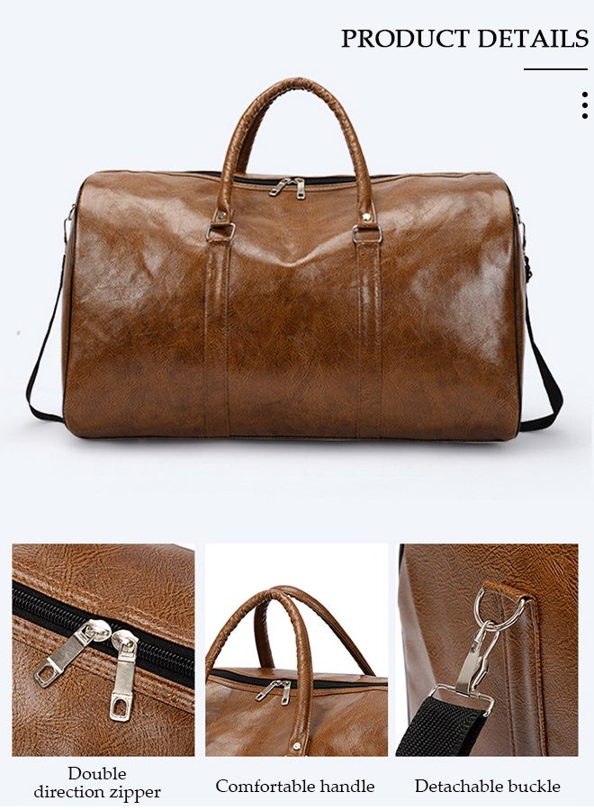 DUNISO Travel Duffel Bag Luggage Collection Business Travel Suitcase  Weekender Overnight Bag Large Carry On Airport Bag for Travel Business Trips Sports Duffel Bag Gym Sports Luggage Bags - Image 3