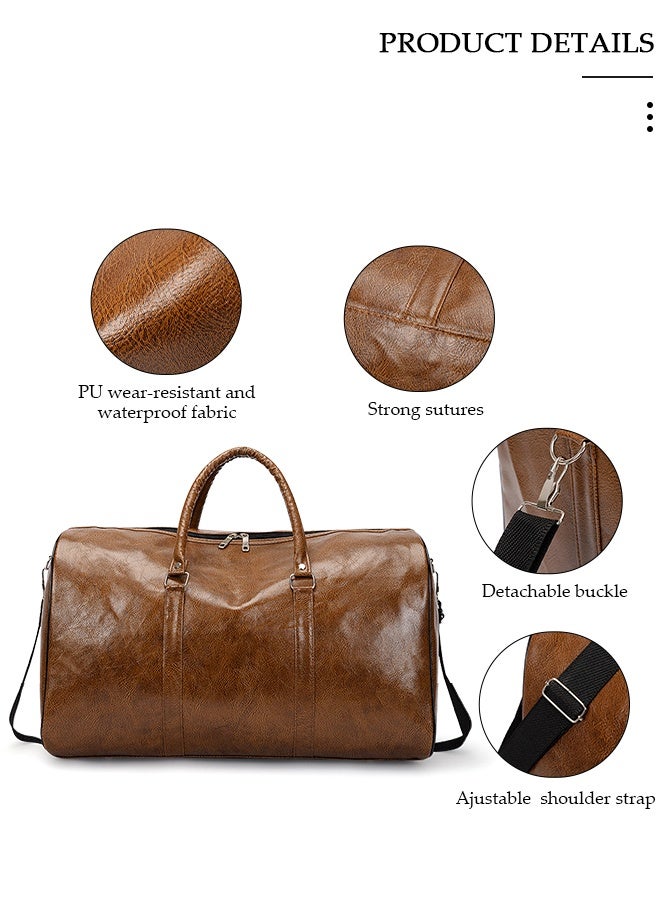 DUNISO Travel Duffel Bag Luggage Collection Business Travel Suitcase  Weekender Overnight Bag Large Carry On Airport Bag for Travel Business Trips Sports Duffel Bag Gym Sports Luggage Bags - Image 5