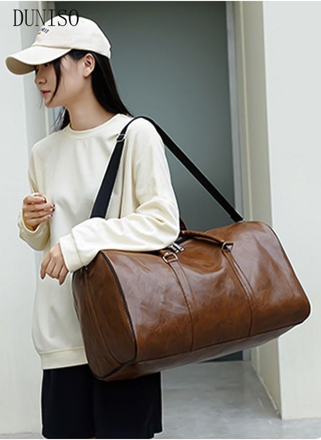 DUNISO - Travel Duffel Bag Luggage Collection Business Travel Suitcase  Weekender Overnight Bag Large Carry On Airport Bag for Travel Business Trips Sports Duffel Bag Gym Sports Luggage Bags - Image 1