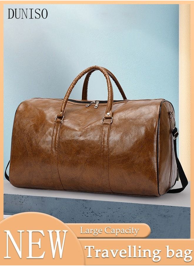 DUNISO - Travel Duffel Bag Luggage Collection Business Travel Suitcase  Weekender Overnight Bag Large Carry On Airport Bag for Travel Business Trips Sports Duffel Bag Gym Sports Luggage Bags - Image 1