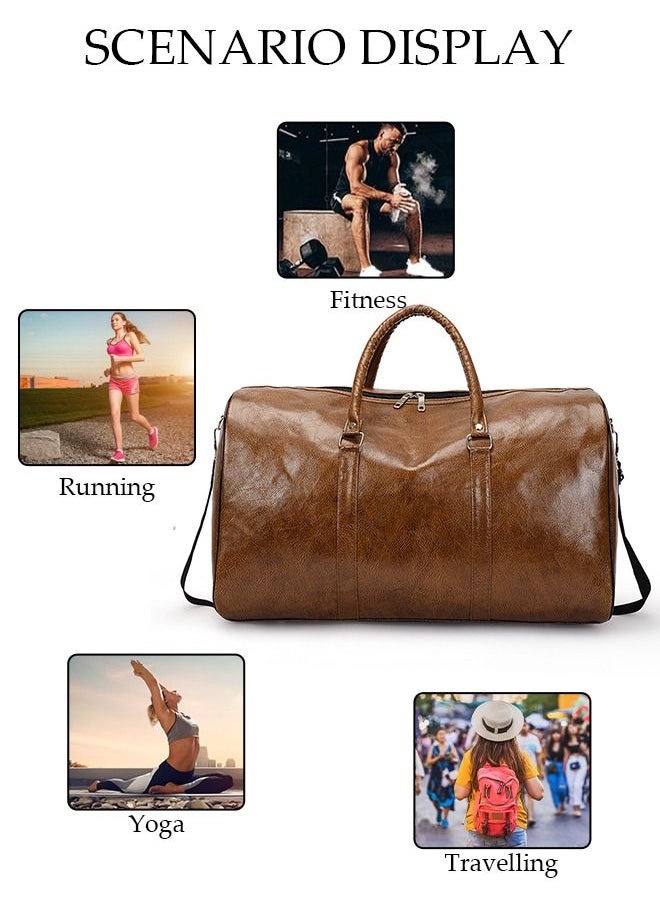 DUNISO - Travel Duffel Bag Luggage Collection Business Travel Suitcase  Weekender Overnight Bag Large Carry On Airport Bag for Travel Business Trips Sports Duffel Bag Gym Sports Luggage Bags - Image 1