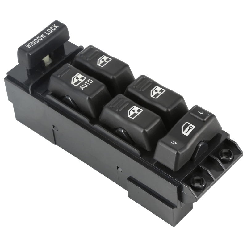 15062650 Driver Side Power Window Switch Master Control Replacement for 2000 2001 2002 Chevy Silverado GMC Sierra 1500HD 2500HD 3500 GMC Yukon XL 2002 Avalanche OE DS2185 901090 1S8326