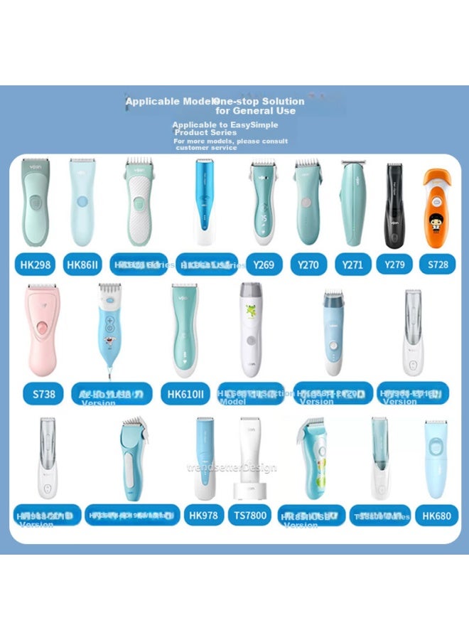 Win Potential Yingqian Charging Cable Charger For Yijian Hair Clipper Hk610 668 680 768 818 65 85 938 968 Baby Electric Hair Trimmer Shaver Accessories - Image 4