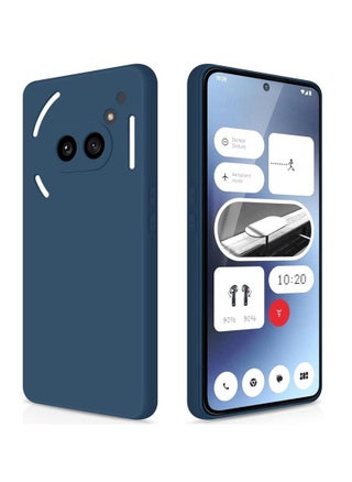 Nothing Phone 2A Silicone Case | Soft-Touch Full-Body Protection | Microfiber Lining to Prevent Scratches | Shockproof & Drop-Resistant | Ultra-Slim & Lightweight | Matte Anti-Fingerprint Finish | Wireless Charging Compatible | Precision Cutouts for Easy Access | Durable & Stylish Protective Cover for Nothing Phone 2A (6.7-inch) – Blue - pzsku/ZDA840AC6FCF45B848A27Z/45/1742804003/12c289bc-a30d-44af-8226-f7409193bf24