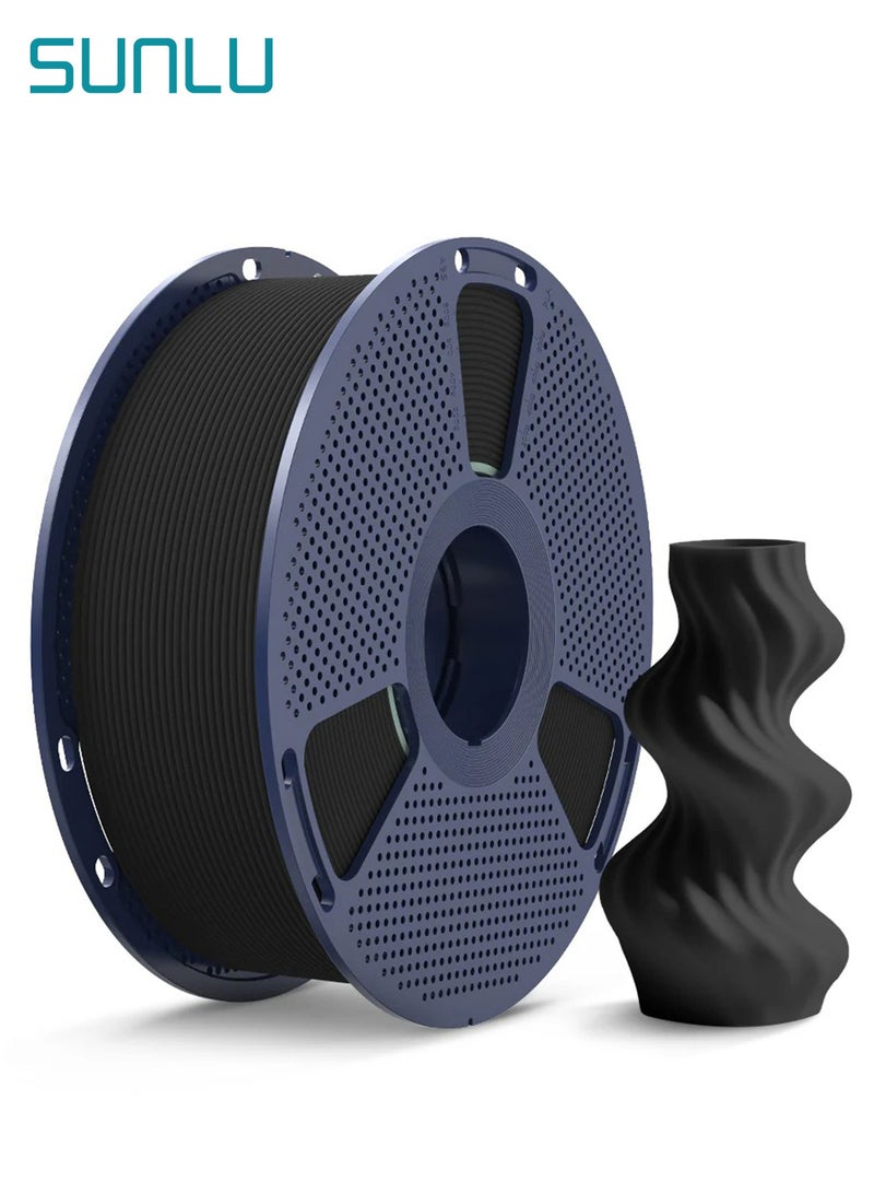 Sunlu High Speed Matte PETG 3D Filament 1.75mm, 30mm/s - 600mm/s Print Range, High Flow Speedy 3D Printer Filament, Fit Most FDM Printers, Bambu Labs Printer etc, 1kg Spool, (Black) - Image 1