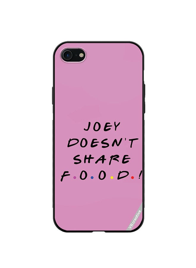 VR CREATIVE Protective Case Cover For Apple iPhone SE (2022) Friends Joey Design Multicolour - Image 1