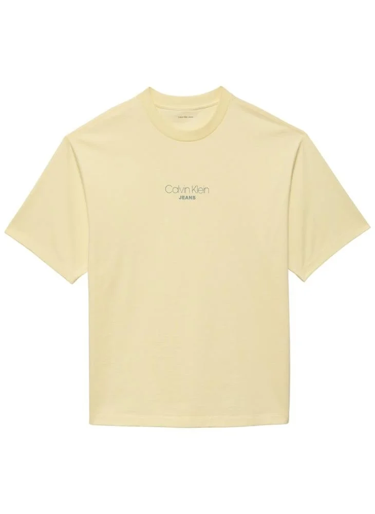 Calvin Klein Jeans  Relaxed Fit Logo Graphic T-Shirt for Men | Best Price UAE