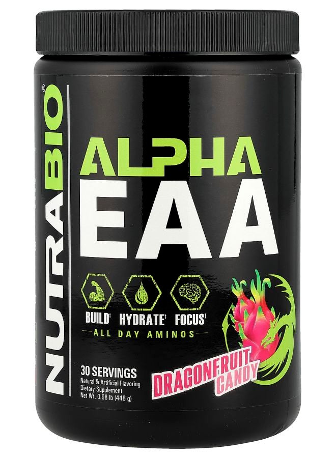 NutraBio Alpha EAA Dragonfruit Candy 0.98 lb (446 g) - Image 1