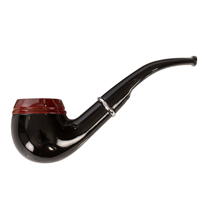 Kangaroo Fake Cigar Pipes for Smoking, Prop Pipe for Sherlock Holmes Costume, Prop Cigar & Bubble Pipe for Popeye Costume, Detective Accessories for Halloween Cosplay, Costume Accessory, Tobacco Prop - Image 3