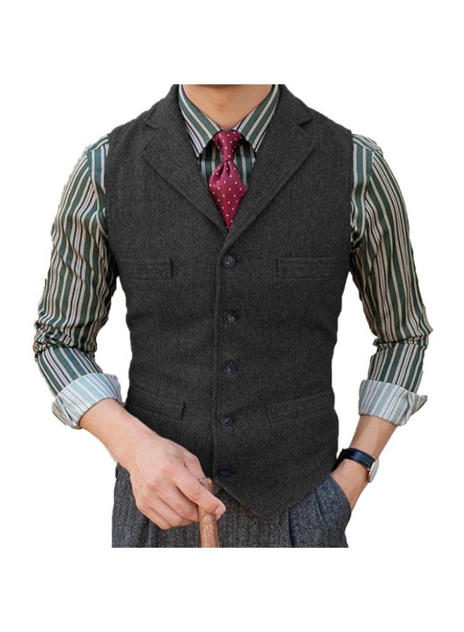 Shougu New Fashionable Casual Men's Suit Vest - Image 1