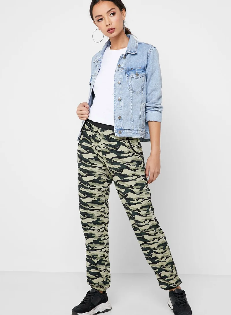 Ginger Camo Jogger Pants