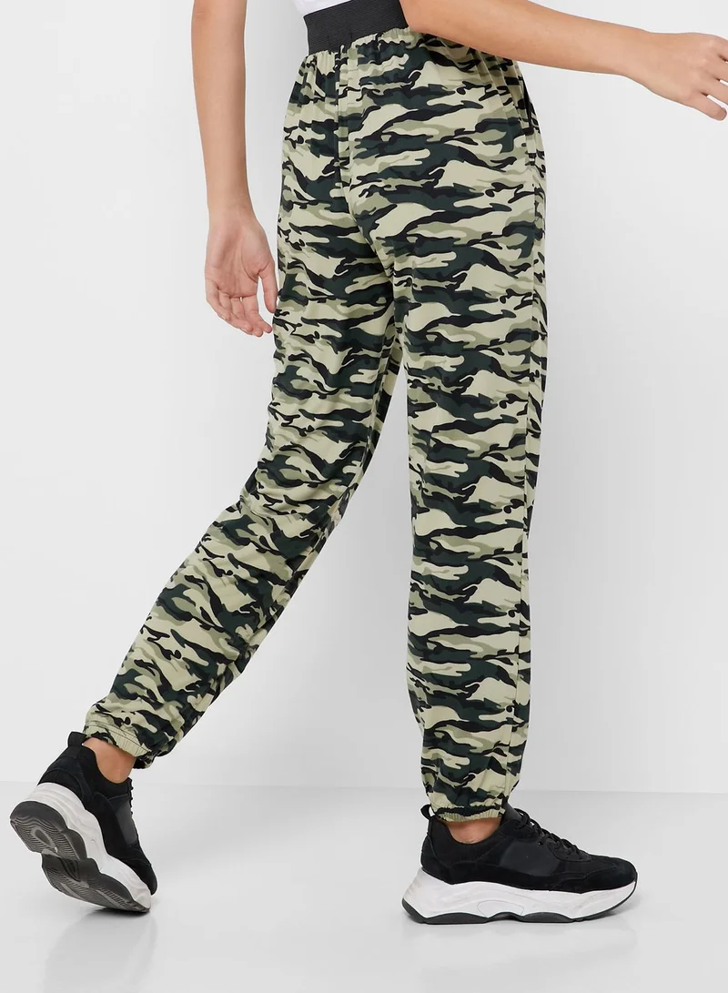 Ginger Camo Jogger Pants
