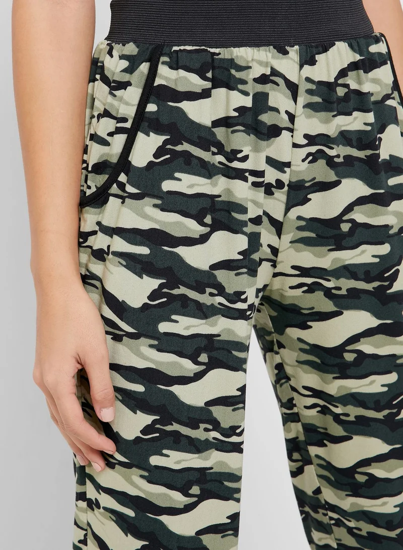 Ginger Camo Jogger Pants