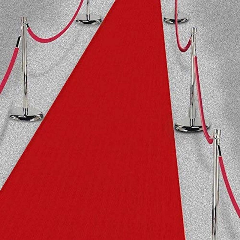 BPA® 15ft Hollywood Party Decoration Fabric Red Carpet Floor Runner - Image 1
