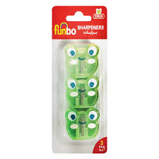 Sharpner 1H 3pcs in Blis Pk-Frog