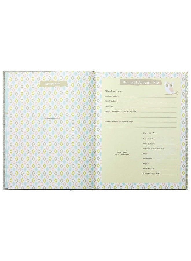 C.R. Gibson Ibson B2 15559 Nature Themed Baby'S First Five Years Memory Book 9'' W X 11'' H With 64 Pages Multicolor  - Image 3