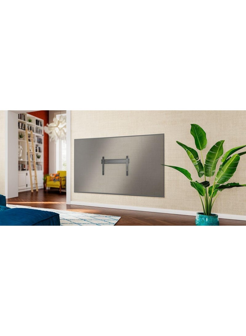 Vogels Vogel's TVM 5705 – Ultra-slim TV wall mount with GuidanceSystem™ for safe and easy hanging of large TVs, 40–110 inch, max. 100 kg, TÜV certified, VESA 600x400, wall distance 1.3 cm - Image 2
