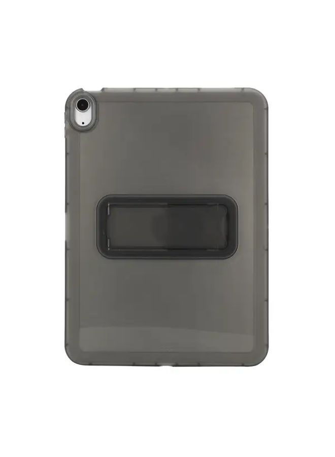 حافظة شفافة وردية اللون لجهاز iPad Air 4 5 6 7 10.9 11 بوصة مقاومة للصدمات مع حامل - Image 3