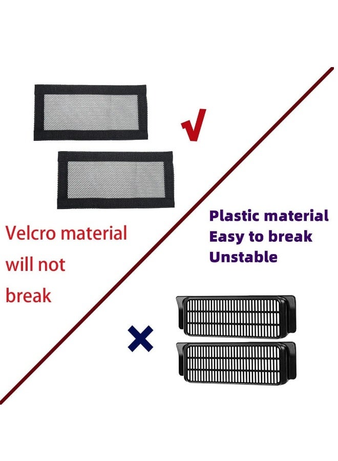 Generic Backseat Air Vent Cover Grilles, Protector Rear Seat Air Conditioner Outlet Air Flow Vent Grille Protection Covers Compatible with Tesla Model 3 Model Y (2 Pack) - Image 1