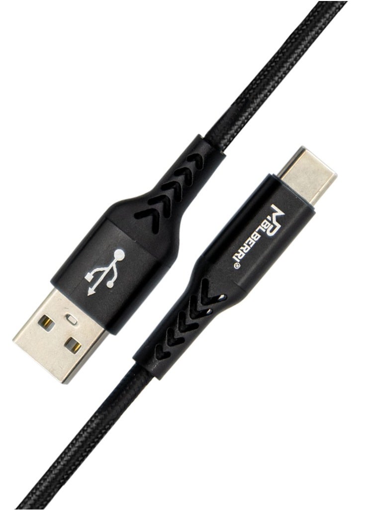 mpBLBERRI Type-C Metal Cable 2M | mpBLBERRI BLB-U328  - Image 2