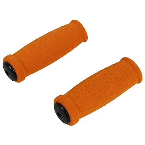 Kick Push New Replacement Handle Grips for Razor Scooter - Foam Grip for Handlebar (Orange) - Image 1