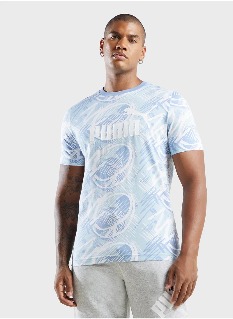 PUMA Power All Over Printed T-Shirt