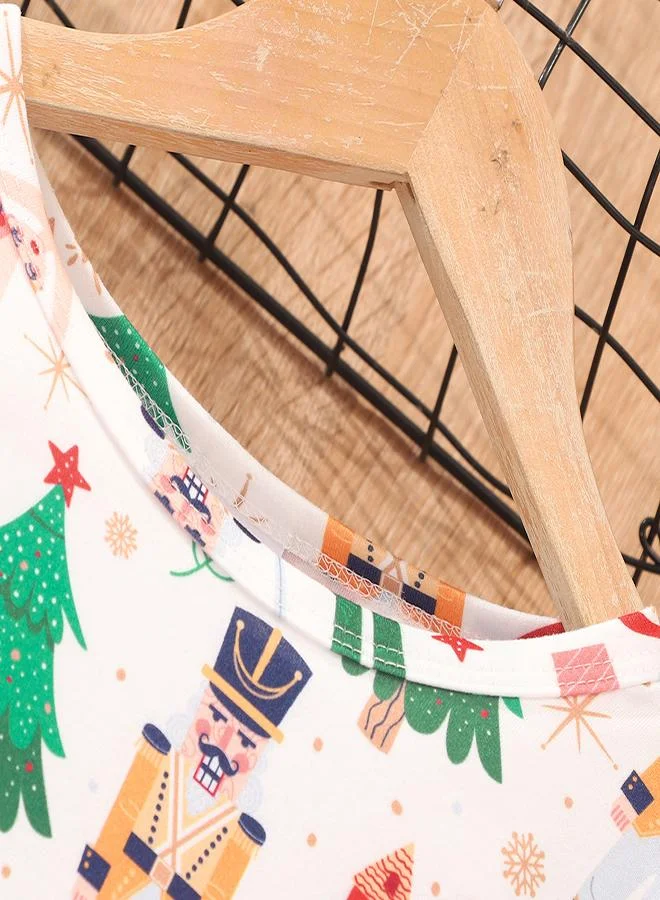 babyqlo Christmas Print Dress