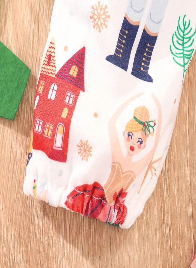 babyqlo Christmas Print Dress