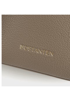 Bostanten Bostanten Magnetic Close Secure Buckle Lock Bucket Bag – Sleek Design for Enhanced Security and Safe Storage / Camel Color  - Image 5
