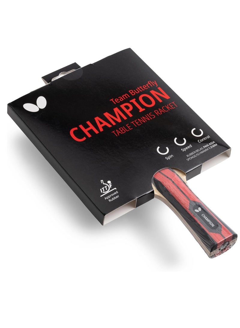 Butterfly Champion Professional Table Tennis Racket for Advanced Experienced Players  ITTF Approved for Competitions 44906901011135 - Image 4