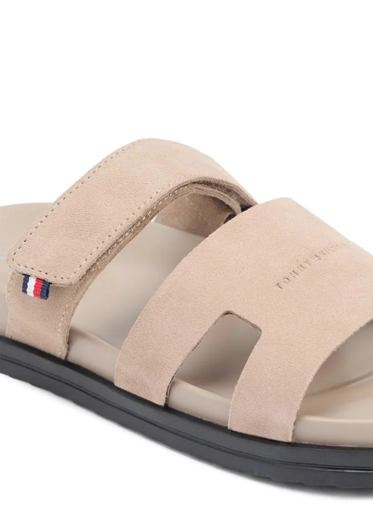 TOMMY HILFIGER  Adjustable Premium Suede Sandal for Men | Best Price UAE