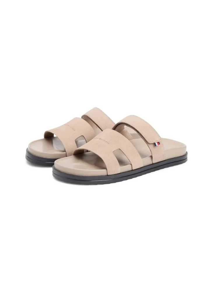 TOMMY HILFIGER  Adjustable Premium Suede Sandal for Men | Best Price UAE