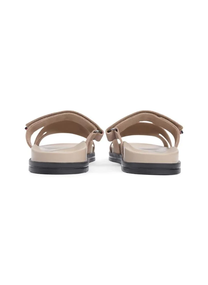 TOMMY HILFIGER  Adjustable Premium Suede Sandal for Men | Best Price UAE