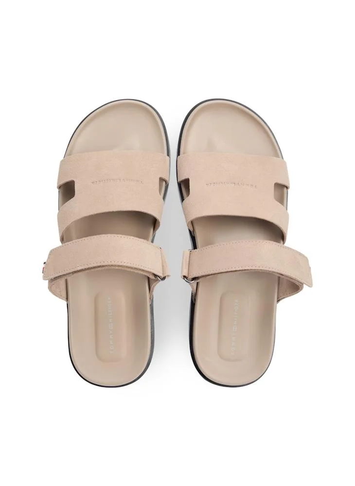 TOMMY HILFIGER  Adjustable Premium Suede Sandal for Men | Best Price UAE