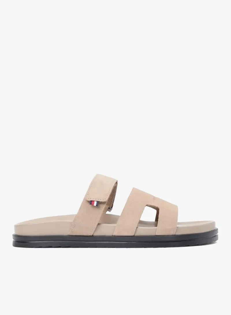 Tommy Hilfiger Premium Suede Cutout Sandals