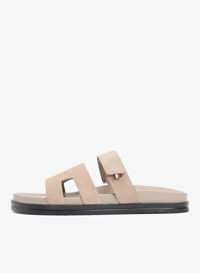 Tommy Hilfiger Premium Suede Cutout Sandals