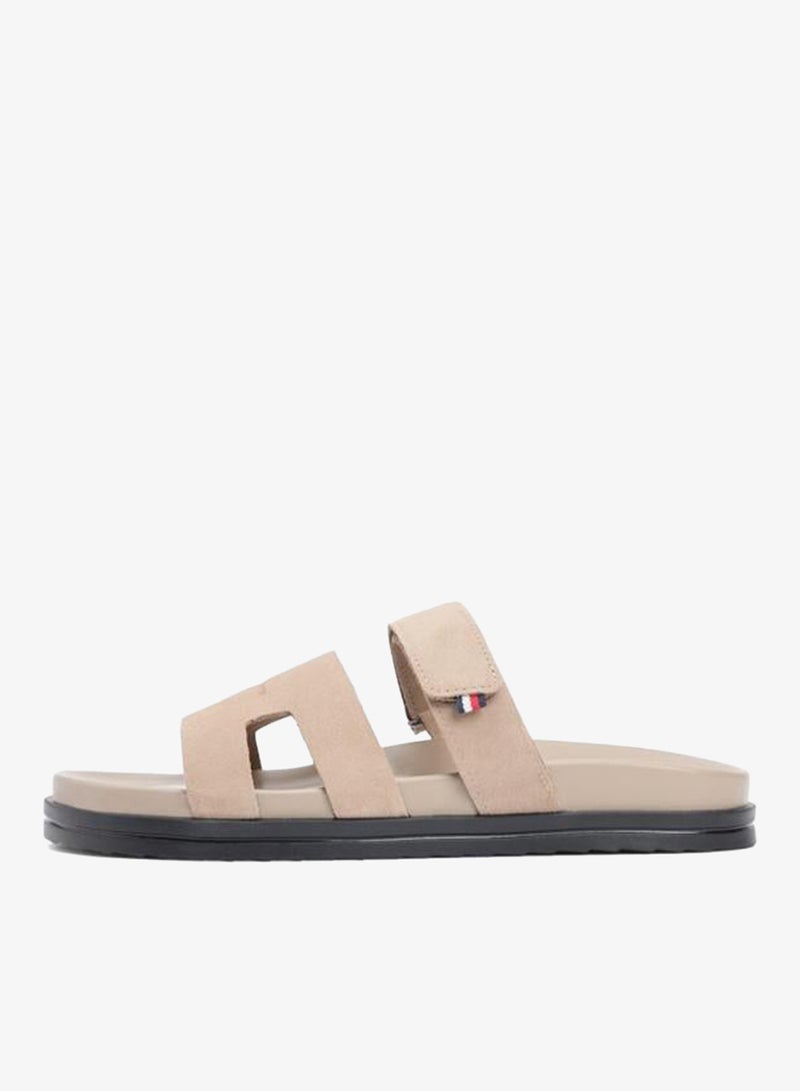 TOMMY HILFIGER Premium Suede Cutout Sandals - Image 2