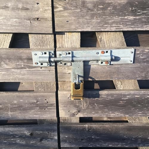 MASTER LOCK Brass Heavy Duty Solid Padlock, Security Level 9/10, Outdoor, Combination, Anti-Rust and Weatherproof, Closed Shackle - Image 5