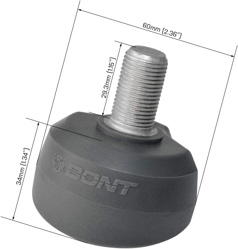 Bont Roller Skates - ToeGo Roller Skate Roller Derby Toe Stops - 2 Pack - Image 2