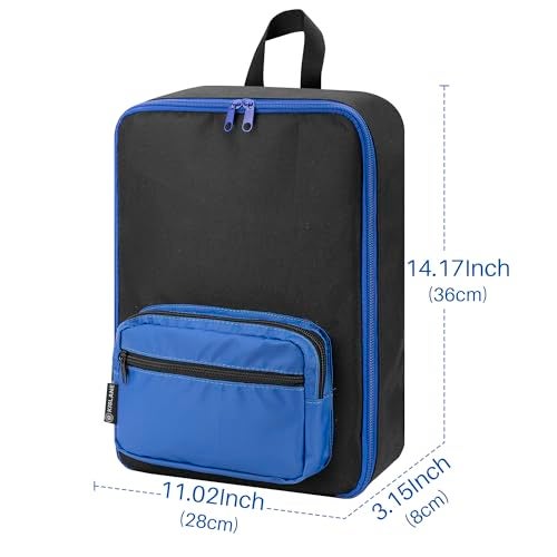 KISLANE Portable Carrying Case Suitable for Toy Cars or Matchbox Cars, Versatile Toy Cars Storage for 108 Toy Cars, Sturdy 4 Pages Toy Cars storage bag with Front Pocket(Case Only) (Black) - Image 3