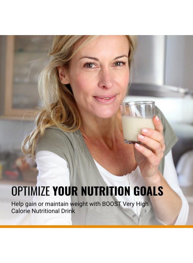 Boost Boost Very High Calorie Vanilla Nutritional Drink – 22g Protein, 530 Nutrient Rich Calories, 8 Fl Oz (Pack of 24) - Image 3