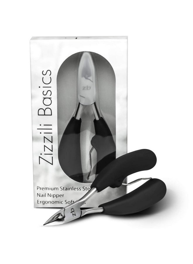 Zizzili Basics - Zizzili Basics Toenail Clippers for Thick or Ingrown Toenail - Large Handle for Easy Grip + Sharp Stainless Steel - Best Nail Clipper & Pedicure Tool for Seniors - Maintain Healthy Nails with Ease - Image 1